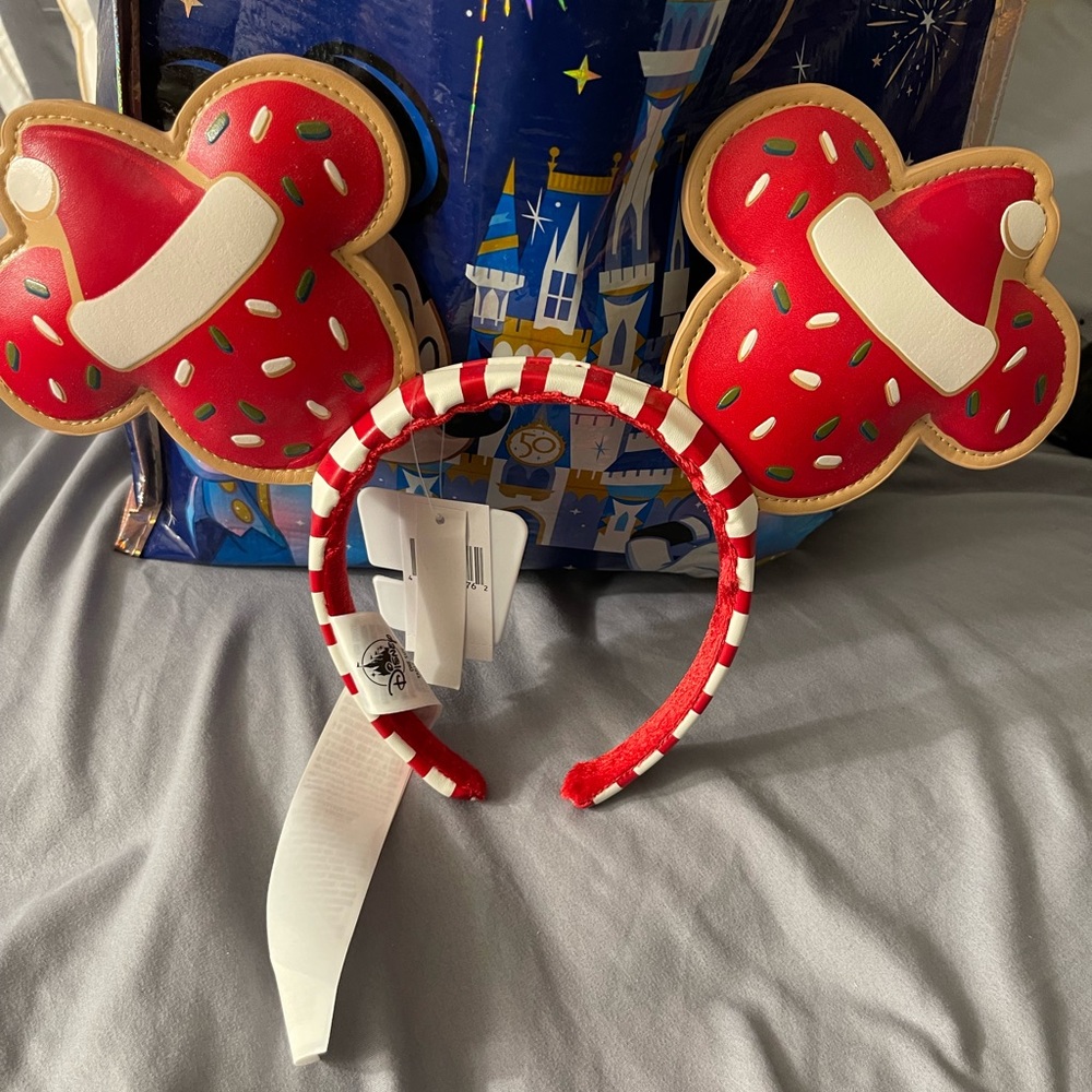 Disney Parks Christmas Cookie Ears - NWT